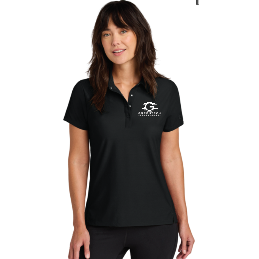BLACK THURSDAY LOG154 OGIO® Women’s Envision Polo Black w/ white embroidery