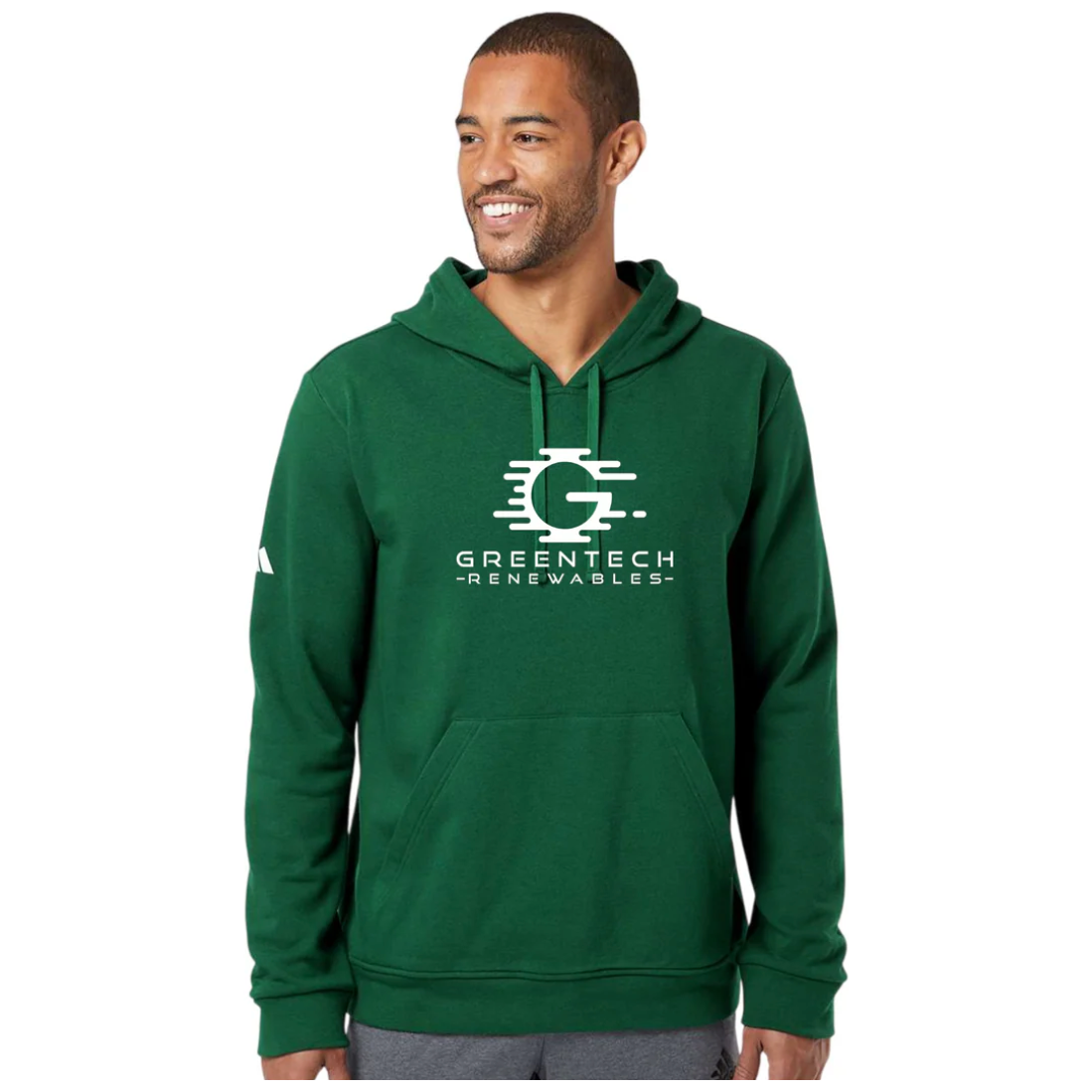 Adidas - Fleece Hooded Sweatshirt - A432