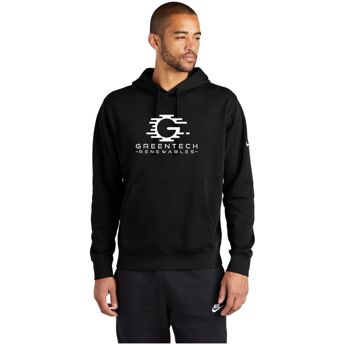 Nike Club Fleece Sleeve Swoosh Pullover Hoodie - NKDR1499