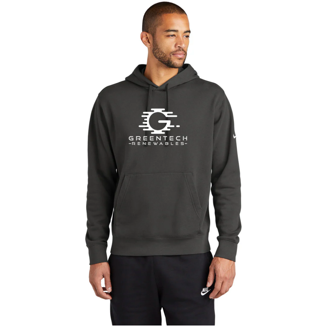 Nike Club Fleece Sleeve Swoosh Pullover Hoodie - NKDR1499