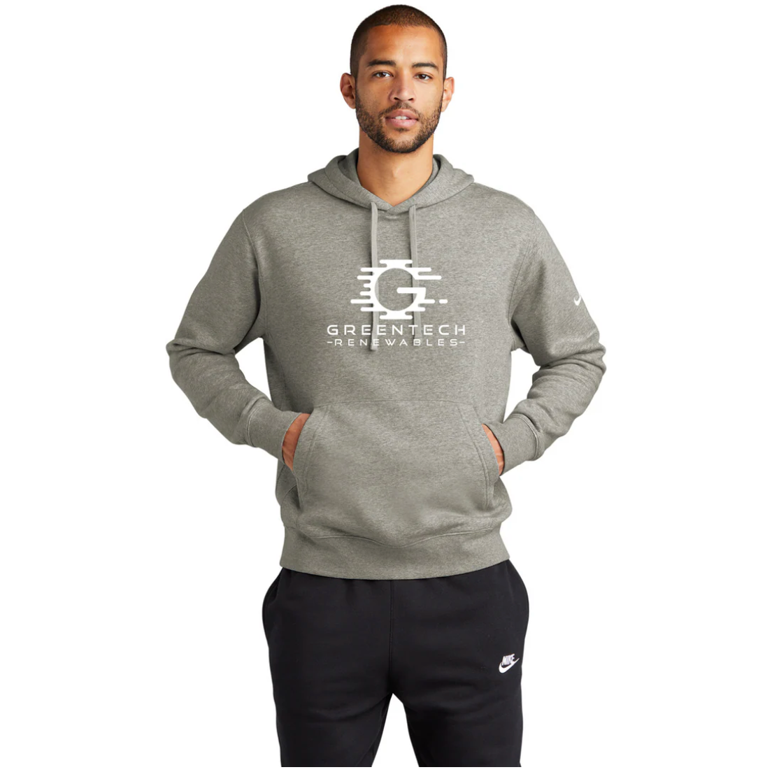 Nike Club Fleece Sleeve Swoosh Pullover Hoodie - NKDR1499
