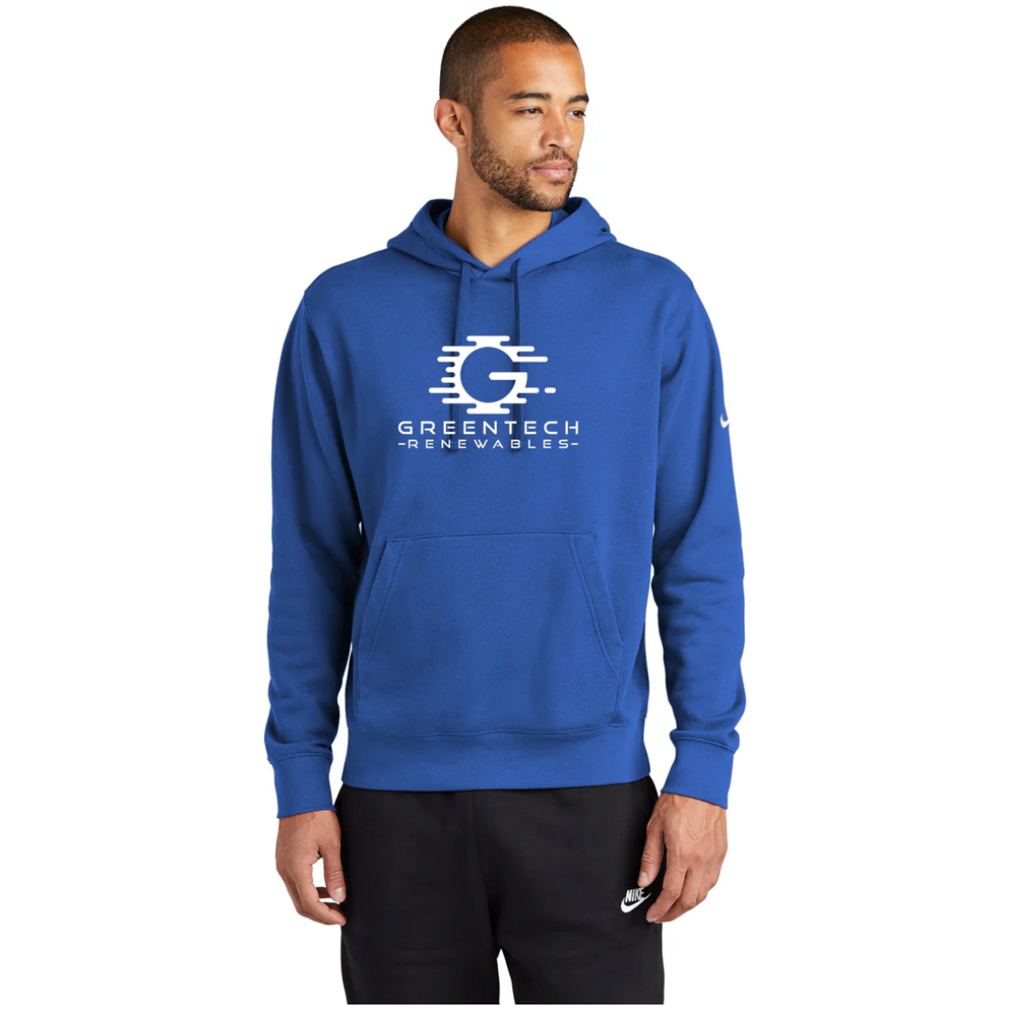 Nike Club Fleece Sleeve Swoosh Pullover Hoodie - NKDR1499