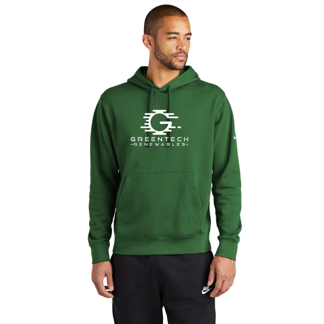 Nike Club Fleece Sleeve Swoosh Pullover Hoodie - NKDR1499