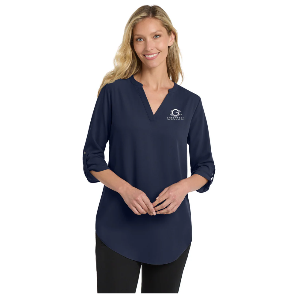 Port Authority ® Women's 3/4-Sleeve Tunic Blouse - LW701
