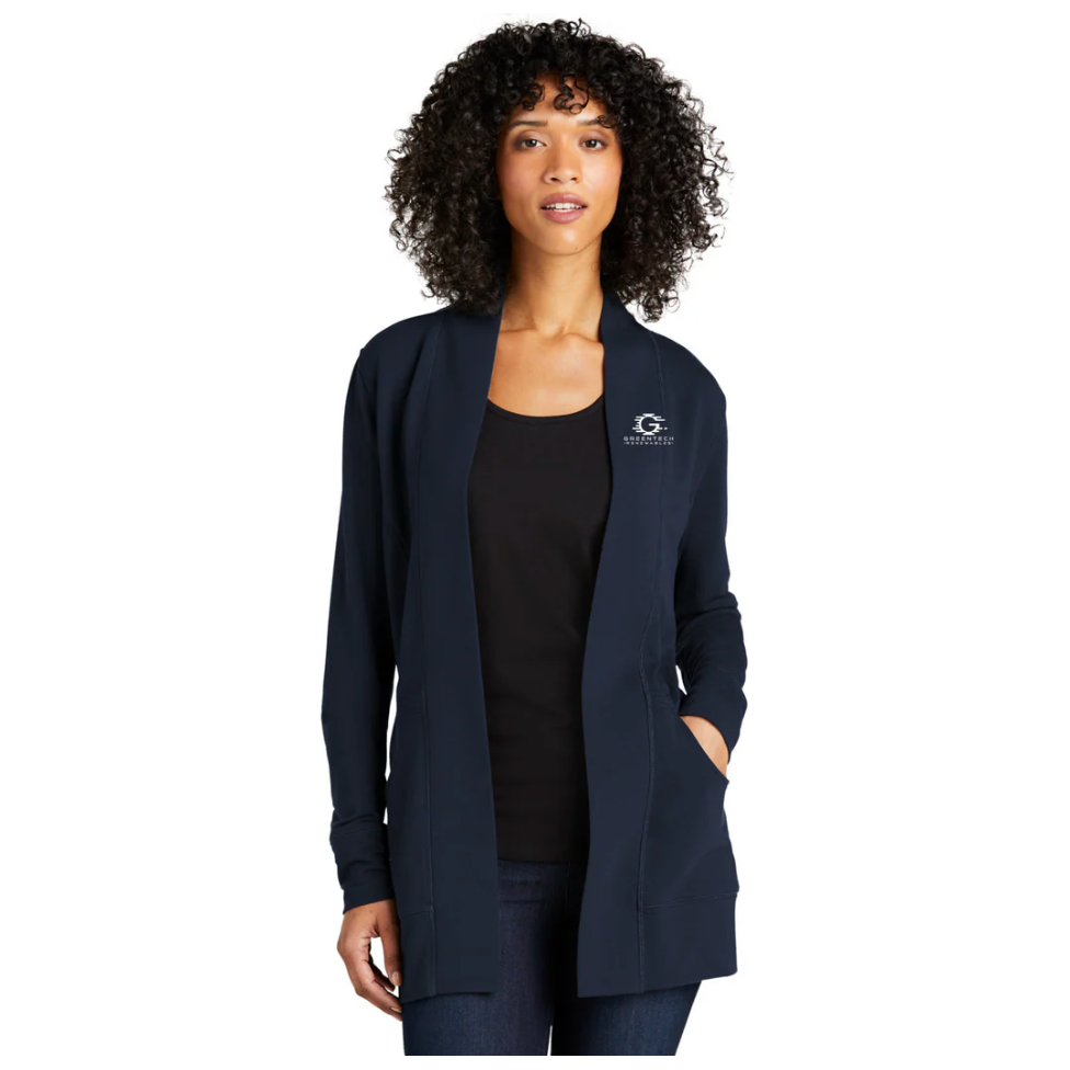 Port Authority® Women's Microterry Cardigan - LK825