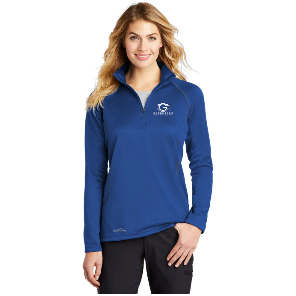 Eddie Bauer® Ladies Smooth Fleece 1/2-Zip - EB237