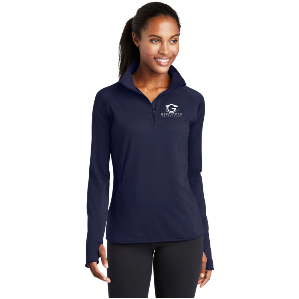 Sport-Tek® Ladies Sport-Wick® Stretch 1/4-Zip Pullover - LST850