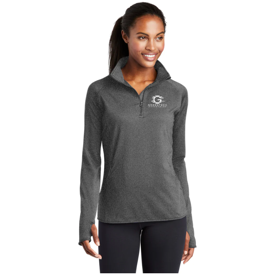 Sport-Tek® Ladies Sport-Wick® Stretch 1/4-Zip Pullover - LST850