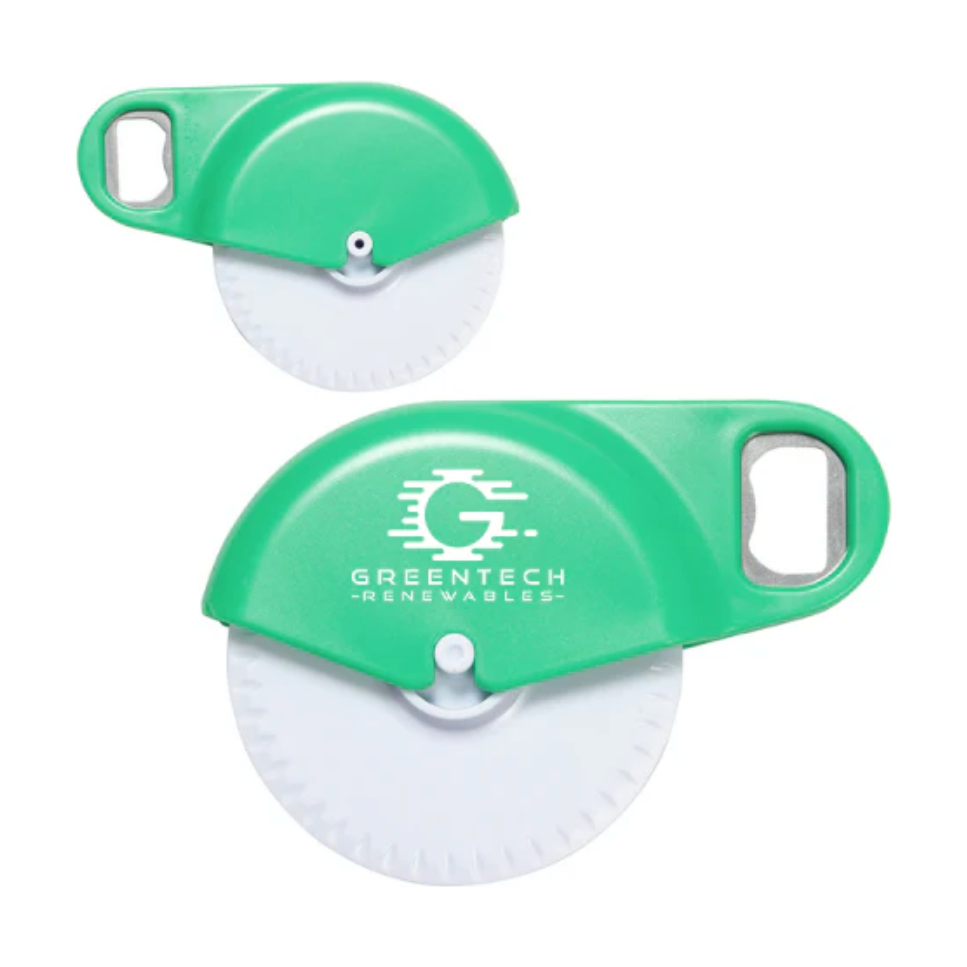 Napoli Pizza Cutter with Bottle Opener (Bulk)