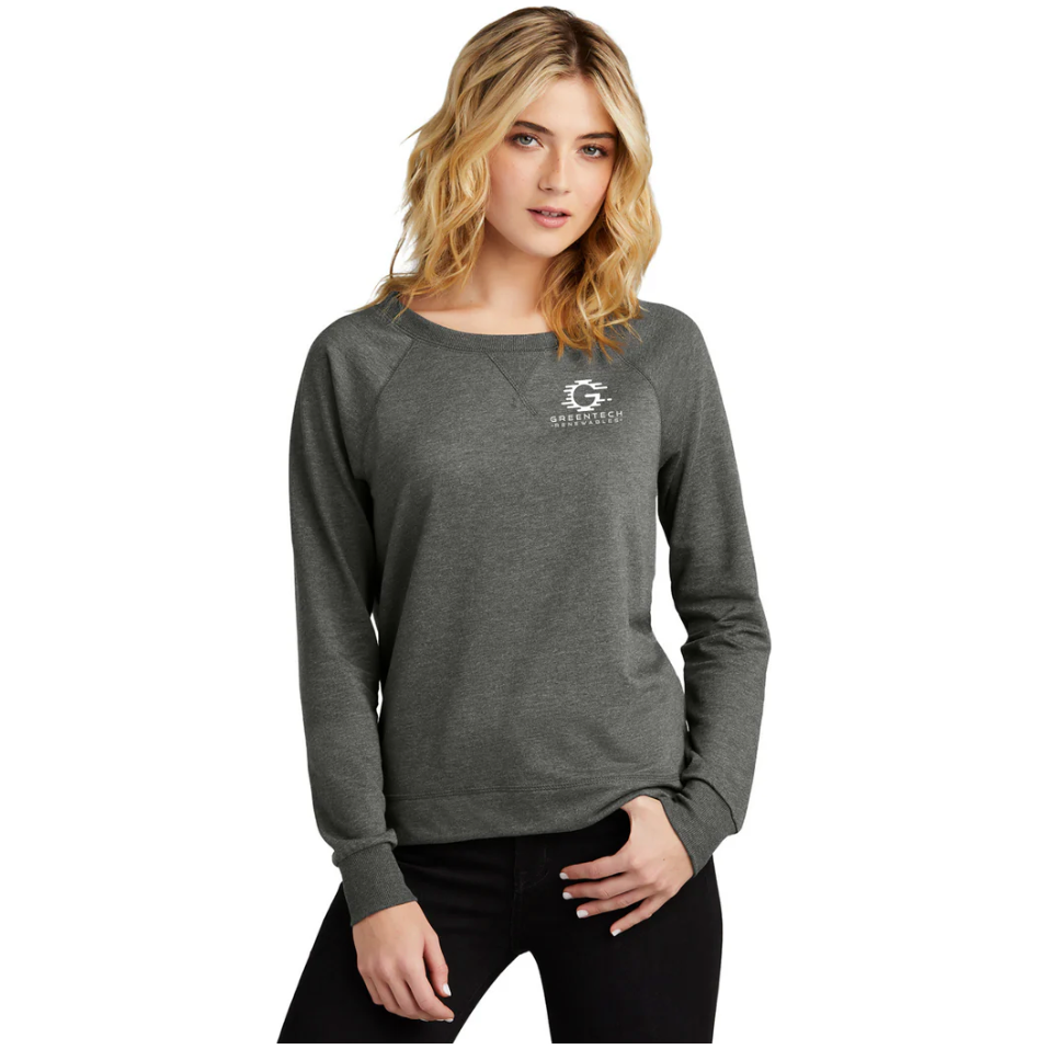 District® Women’s Featherweight French Terry™ Crewneck - DT672