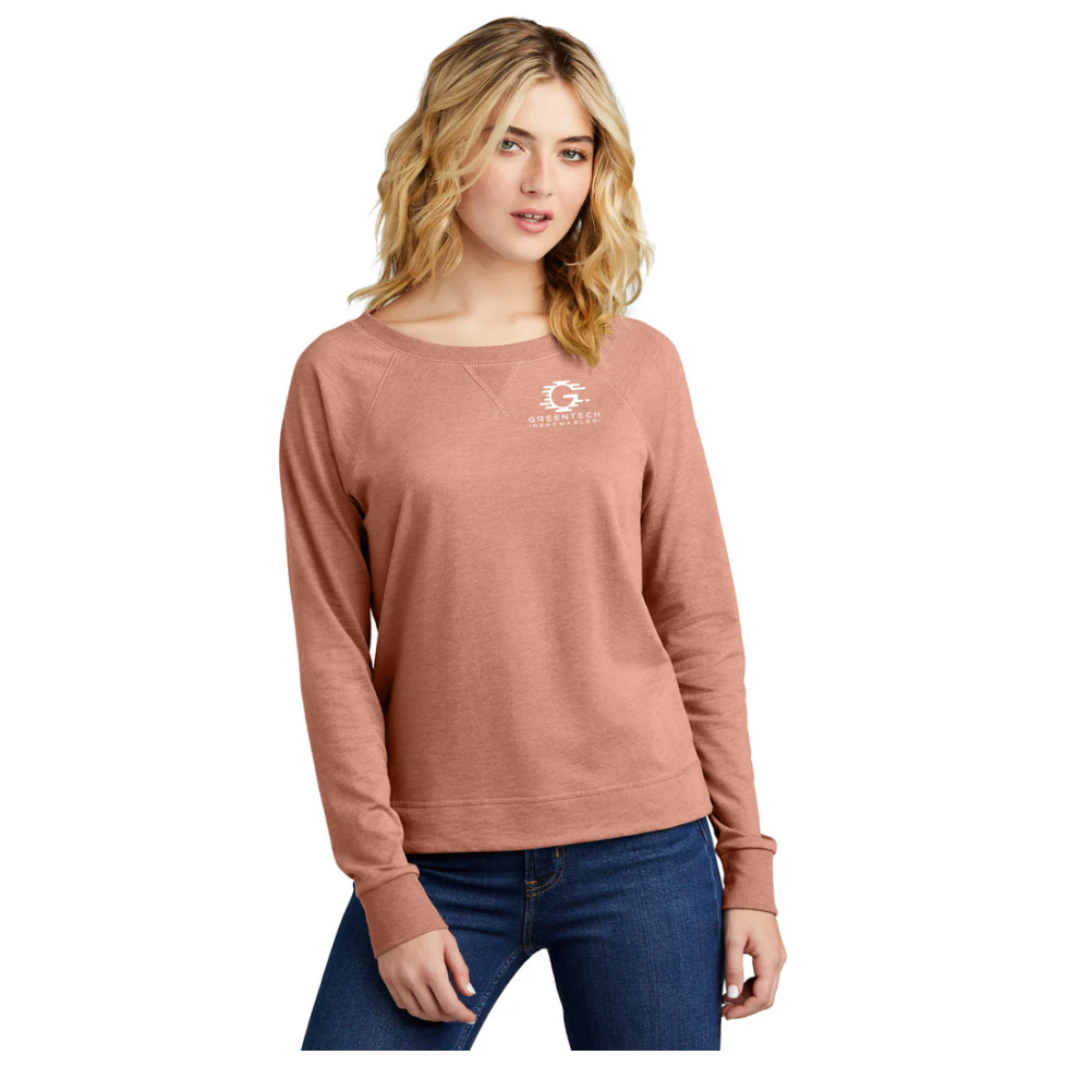 District® Women’s Featherweight French Terry™ Crewneck - DT672