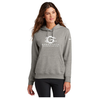 Nike Women's Club Fleece Sleeve Swoosh Pullover Hoodie - NKFD9889