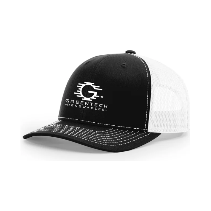 Richardson 112 Trucker - Black/White