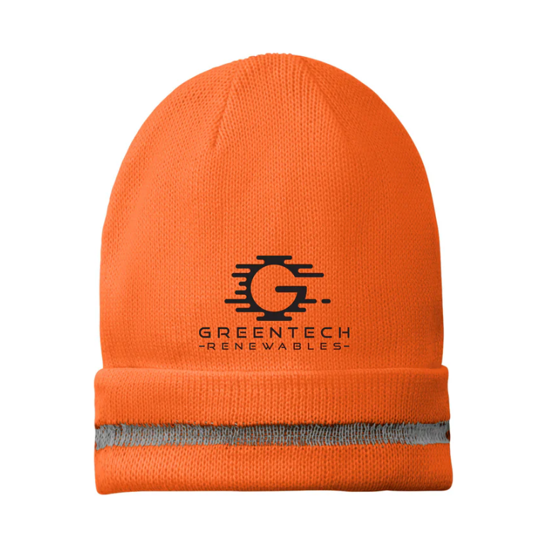 CornerStone® - Enhanced Visibility Beanie with Reflective Stripe - CS800