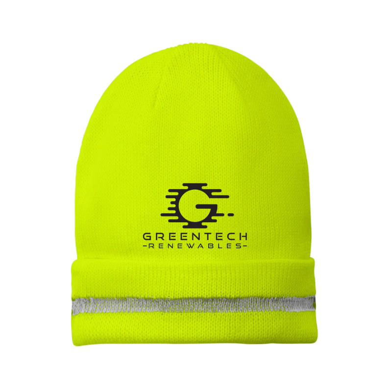 CornerStone® - Enhanced Visibility Beanie with Reflective Stripe - CS800