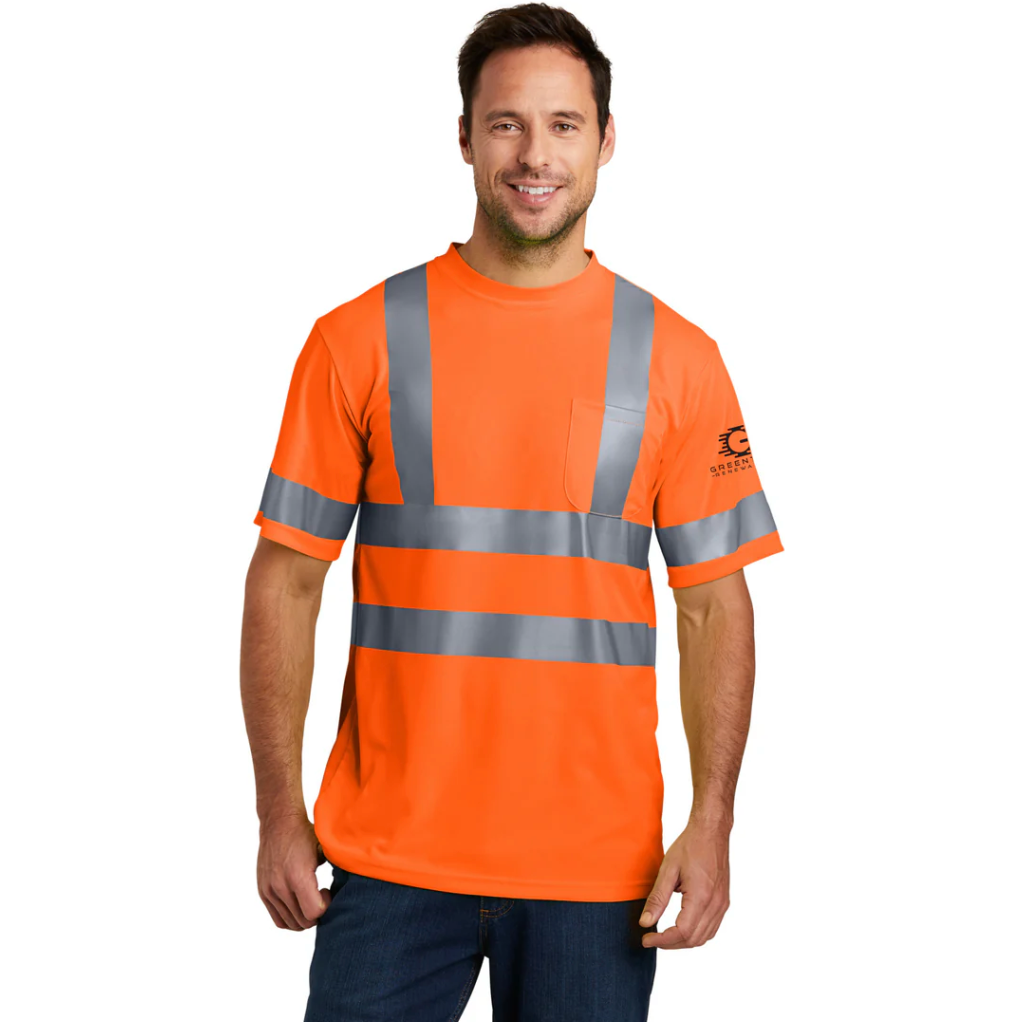 CornerStone® - ANSI 107 Class 3 Short Sleeve Snag-Resistant Reflective T-Shirt - CS408