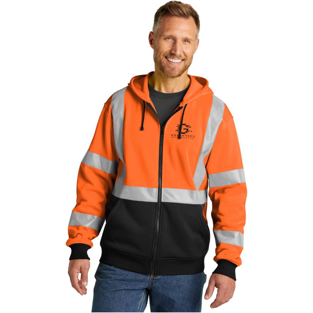 CSF300 ANSI 107 Class 3 Heavy Duty Full Zip Hoodie