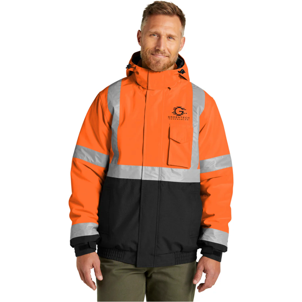CornerStone® ANSI 107 Class 3 Economy Waterproof Insulated Bomber Jacket - CSJ500