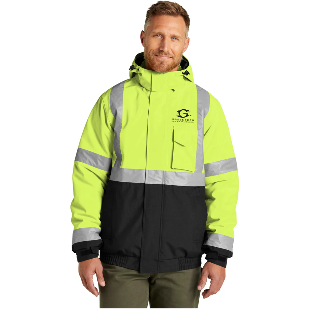 CornerStone® ANSI 107 Class 3 Economy Waterproof Insulated Bomber Jacket - CSJ500
