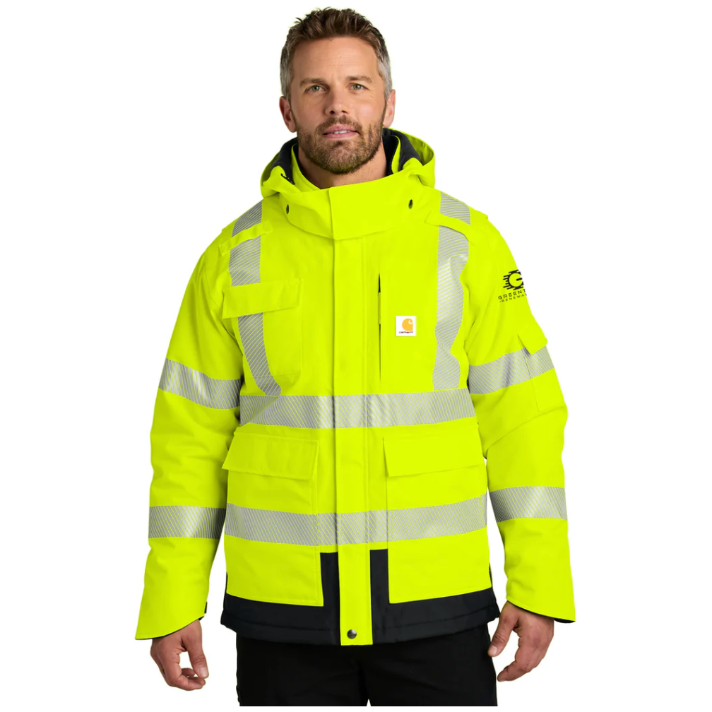 Carhartt® ANSI 107 Class 3 Waterproof Heavyweight Insulated Jacket - CT106694