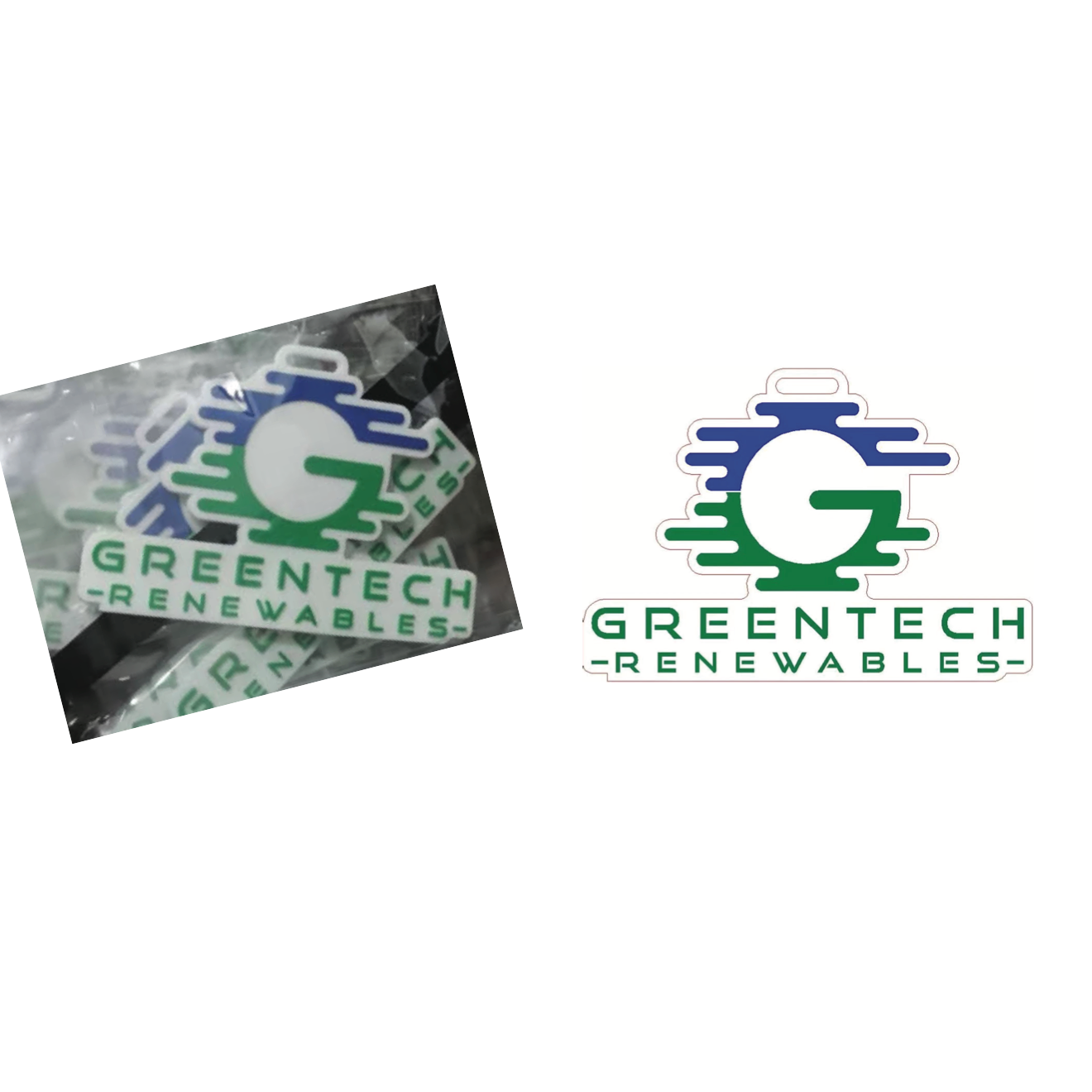 Custom PVC Luggage Tag (Bulk)