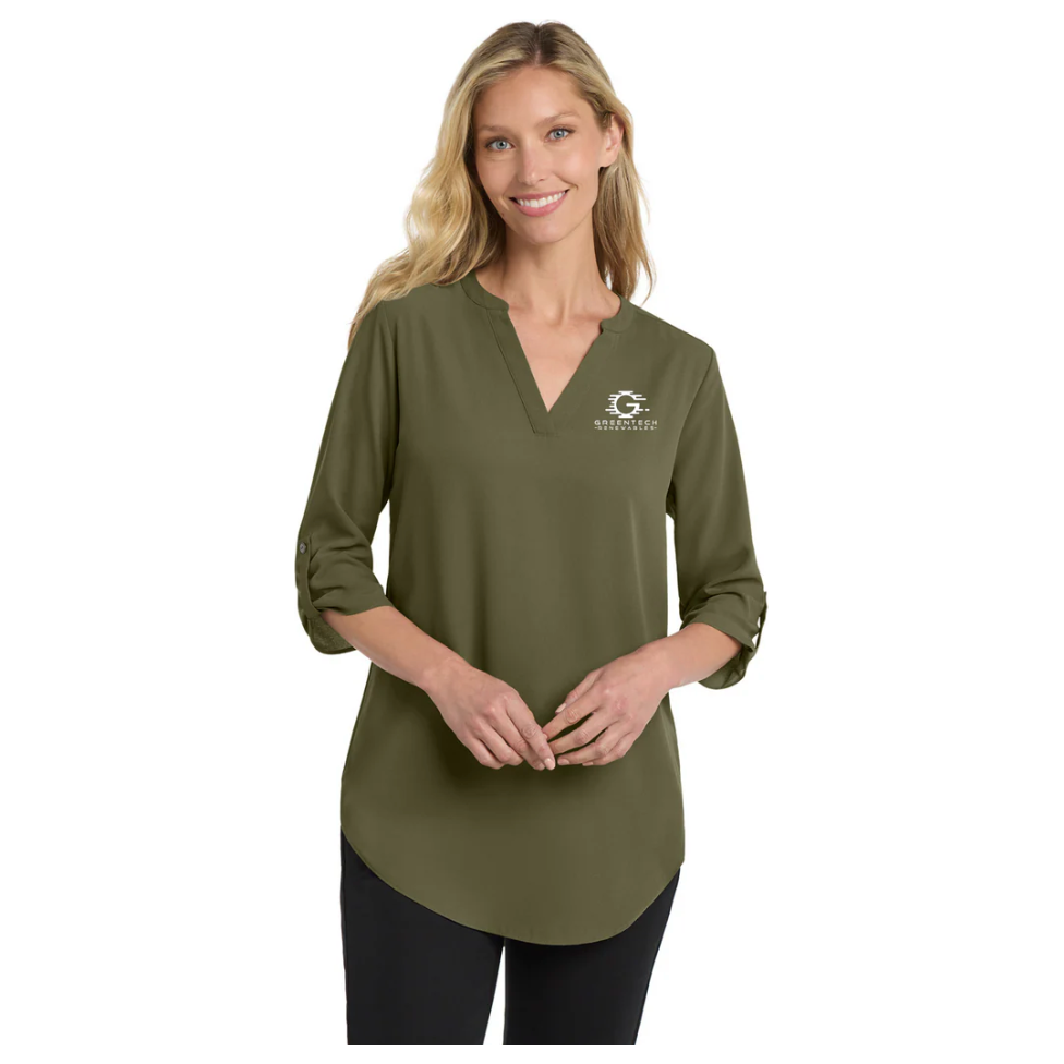 Port Authority ® Women's 3/4-Sleeve Tunic Blouse - LW701