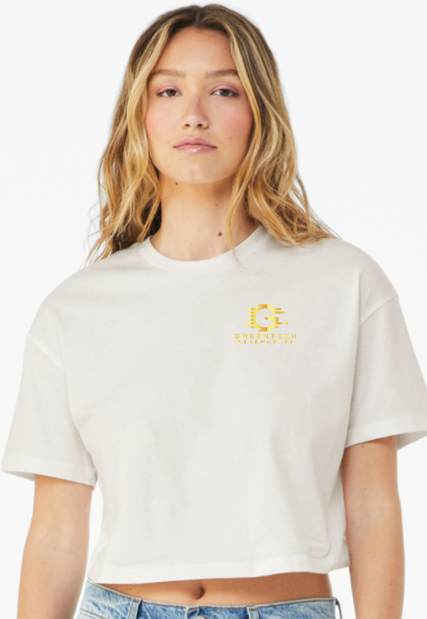 BC6482 BELLA+CANVAS® Women’s Jersey Crop Tee
