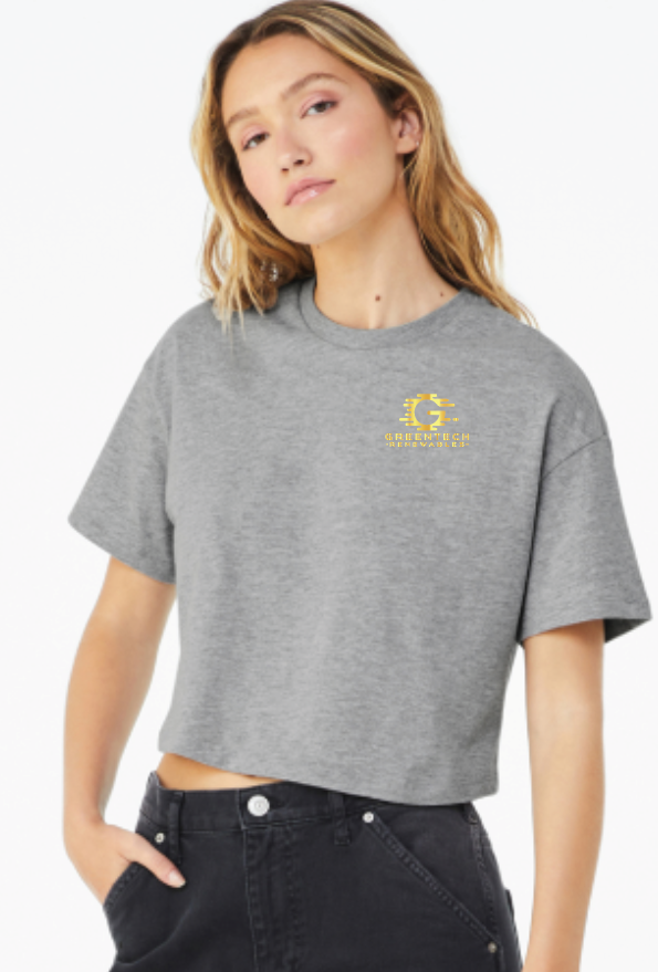 BC6482 BELLA+CANVAS® Women’s Jersey Crop Tee