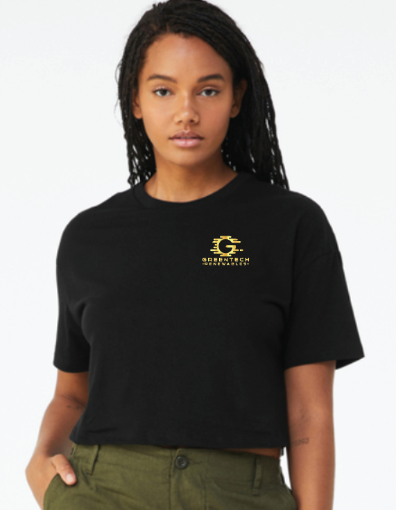 BC6482 BELLA+CANVAS® Women’s Jersey Crop Tee