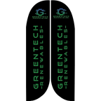 12' feather flag double sided