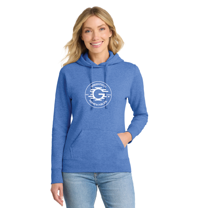 LPC78H  Port & Co™ Women's Core Fleece Pullover Hooded Sweatshirt