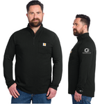 CT106660 Carhartt Force® 1/4-Zip Long Sleeve T-Shirt