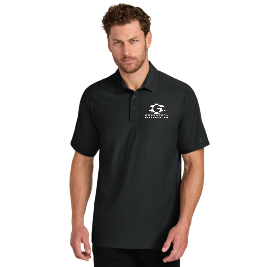 BLACK THURSDAY OG154 OGIO® Envision Polo Black w/ white embroidery