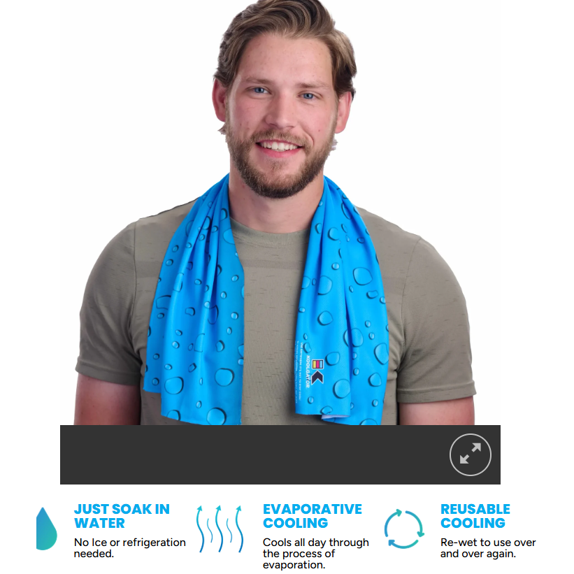 May Special Koolgator Cooling towels CLTL-D